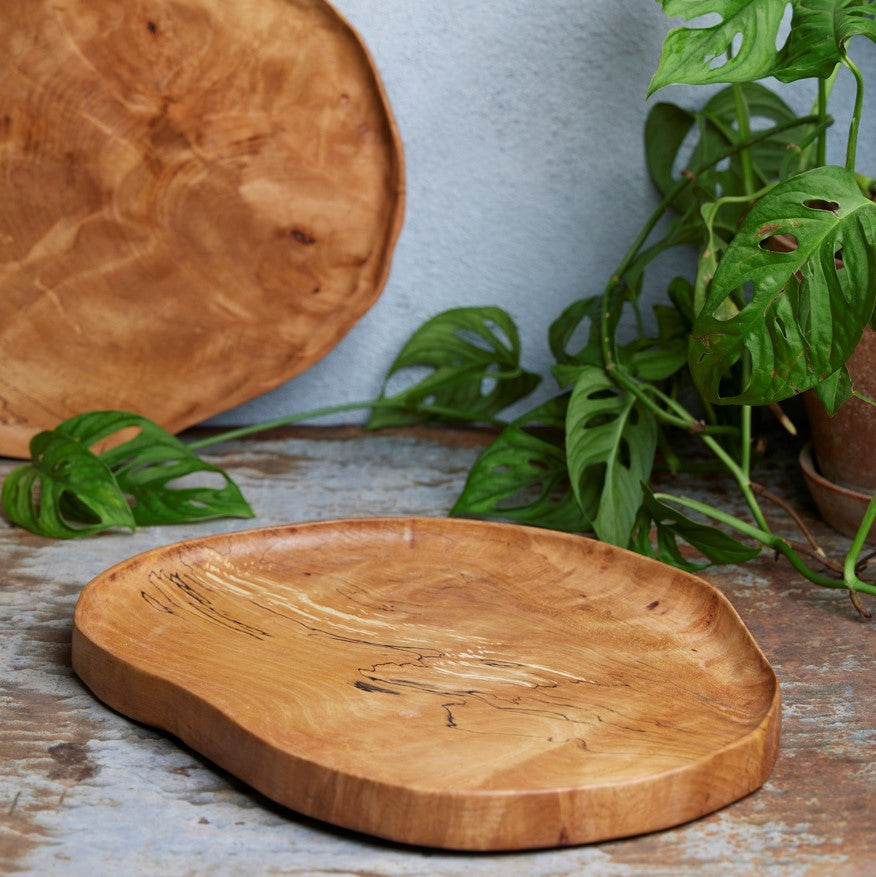 spalted wood beech board boards made in the UK unusual board  unique serving board UK  splated beech beech board made in the UK