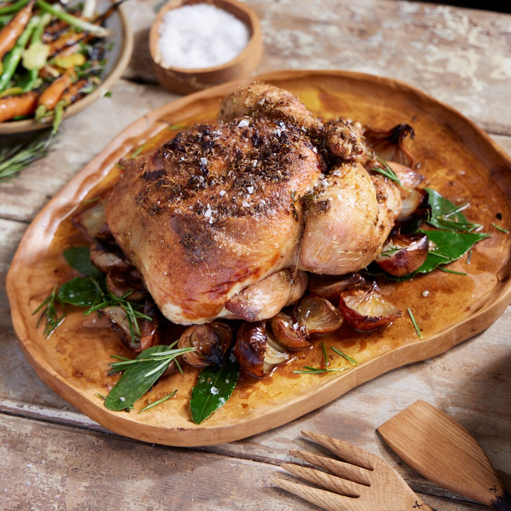 wooden board for roast chicken handmade wooden board UK made board wood board with lip hand carved board with lip roast chicken board uk